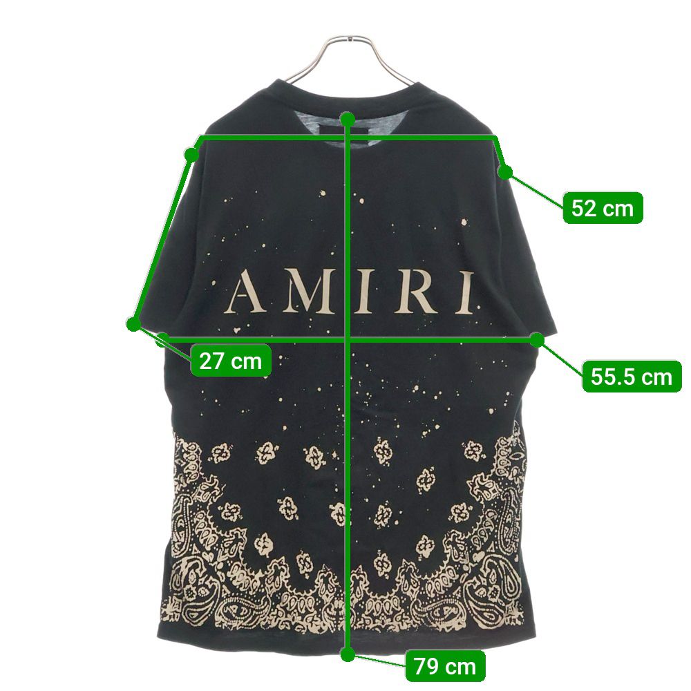 AMIRI (アミリ) BANDANA BLEACH MA TEE バンダナブリーチ
