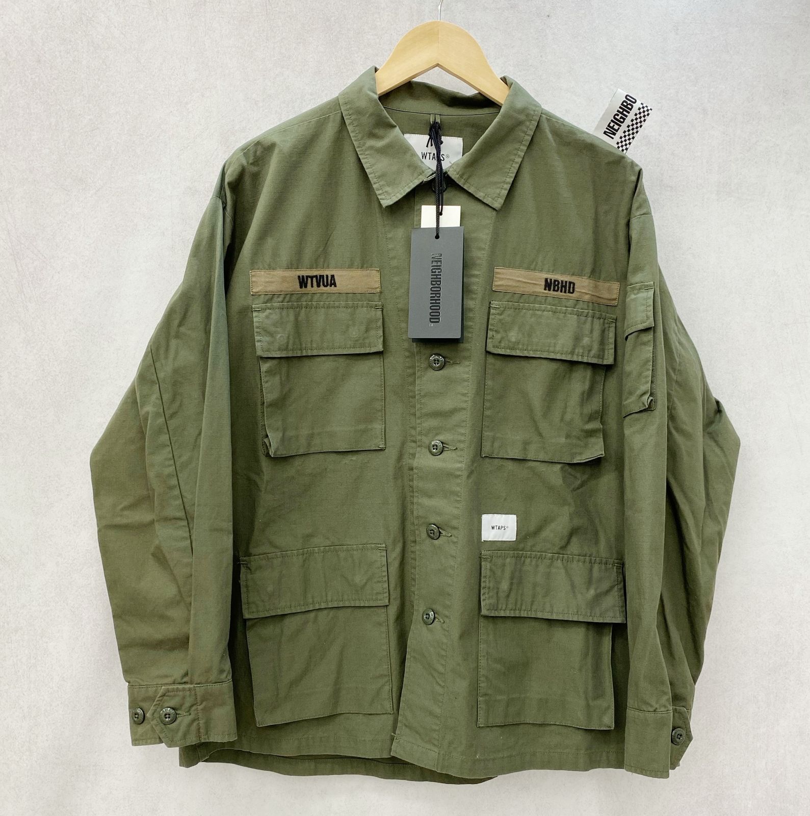 WTAPS × NEIGHBORHOOD ジャングルシャツ NEIGHBORHOOD x WTAPS