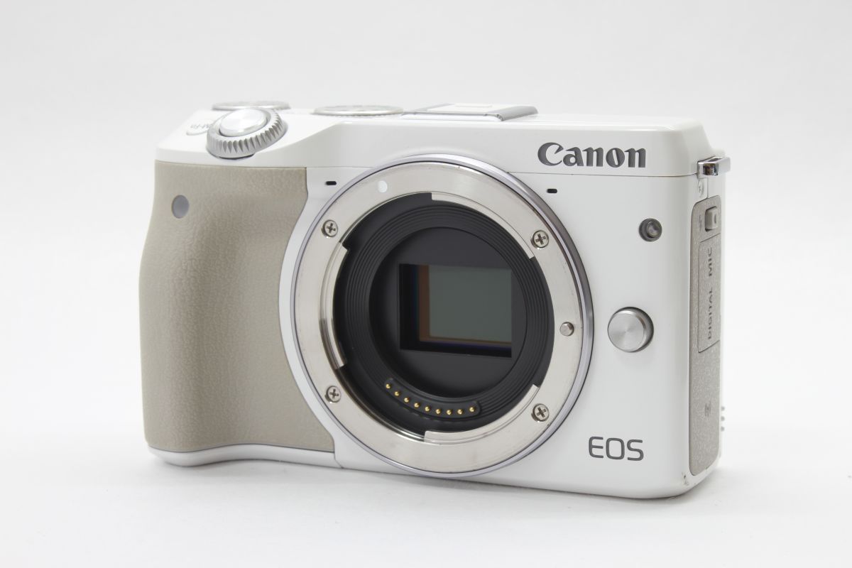 動作 キャノン Canon EOS M 3 ホワイト バッテリー 充電器