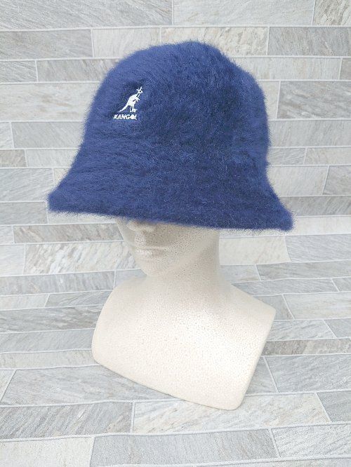 ◇ KANGOL カンゴール バケット ハット ネイビー メンズ P  【1405230003484】