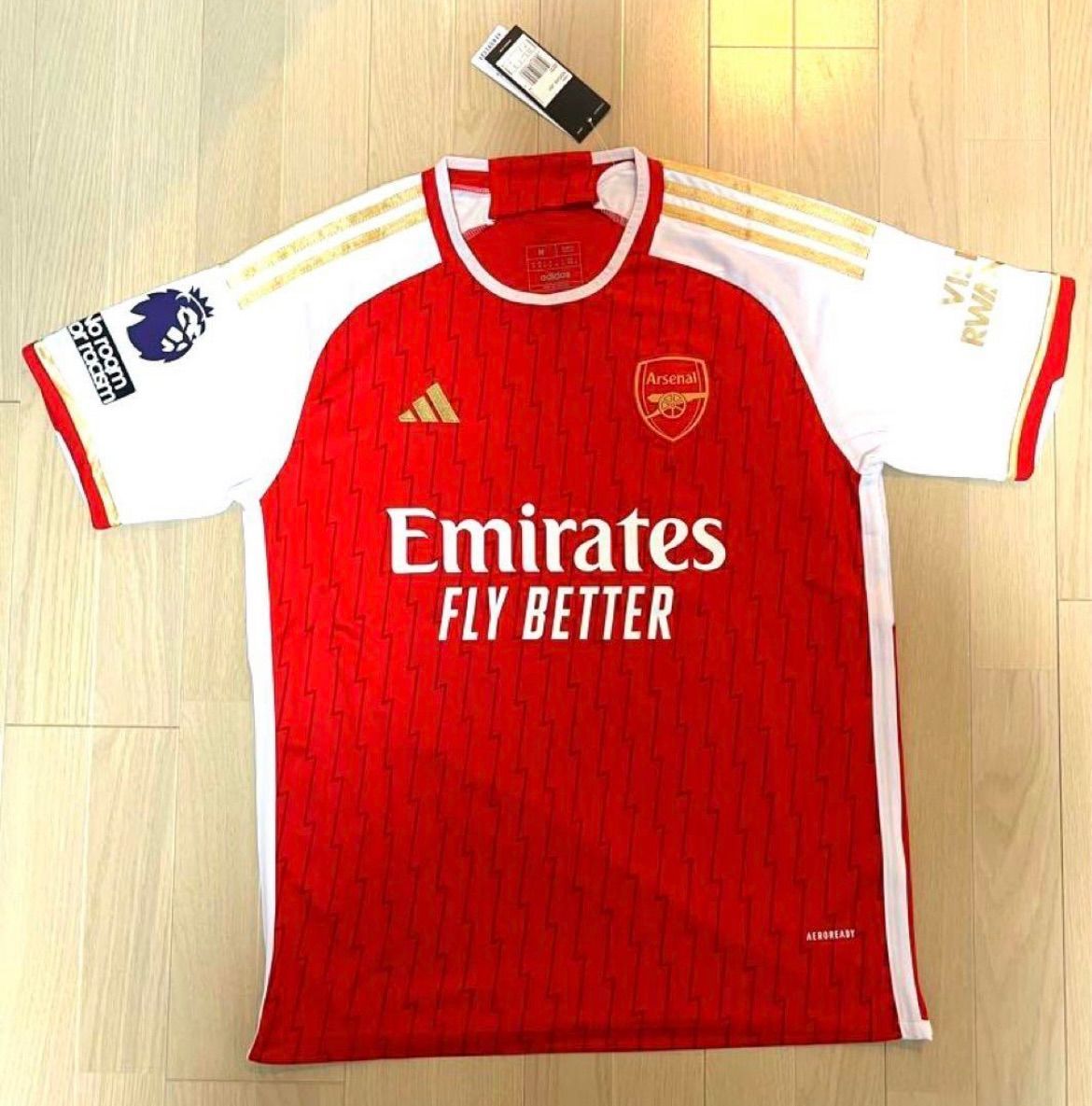2023-2024 アーセナル ユニフォーム ホーム サッカー 半袖 18番 冨安健 