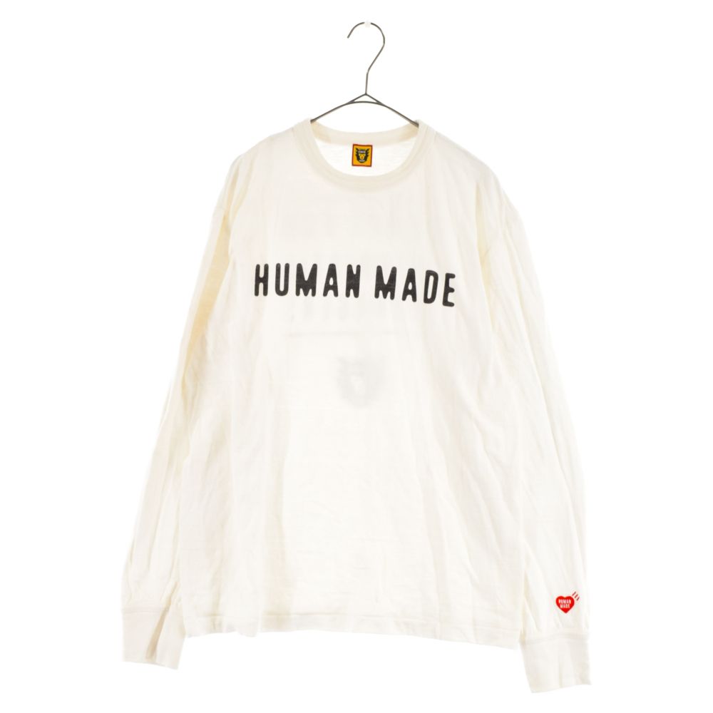 HUMAN MADE (ヒューマンメイド) LOGO L/S T-SHIRT ロゴプリント長袖T