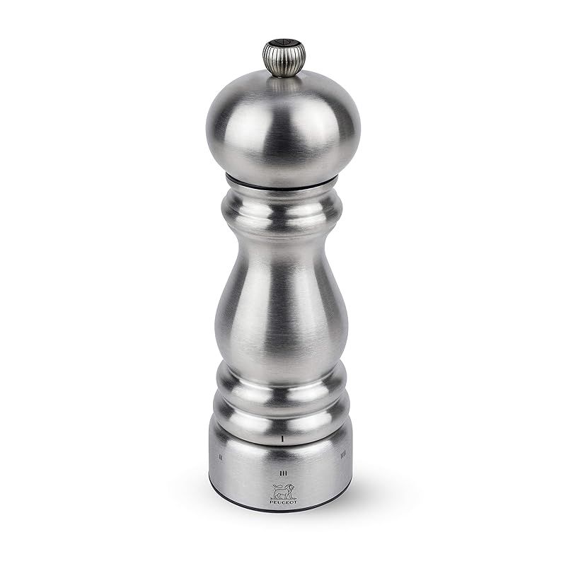 プジョー PEUGEOT ミル 胡椒 ペッパーミル ステンレス 粗さ調節 容量23g 18cm 手動 フランス製 パリ ユーセレクト