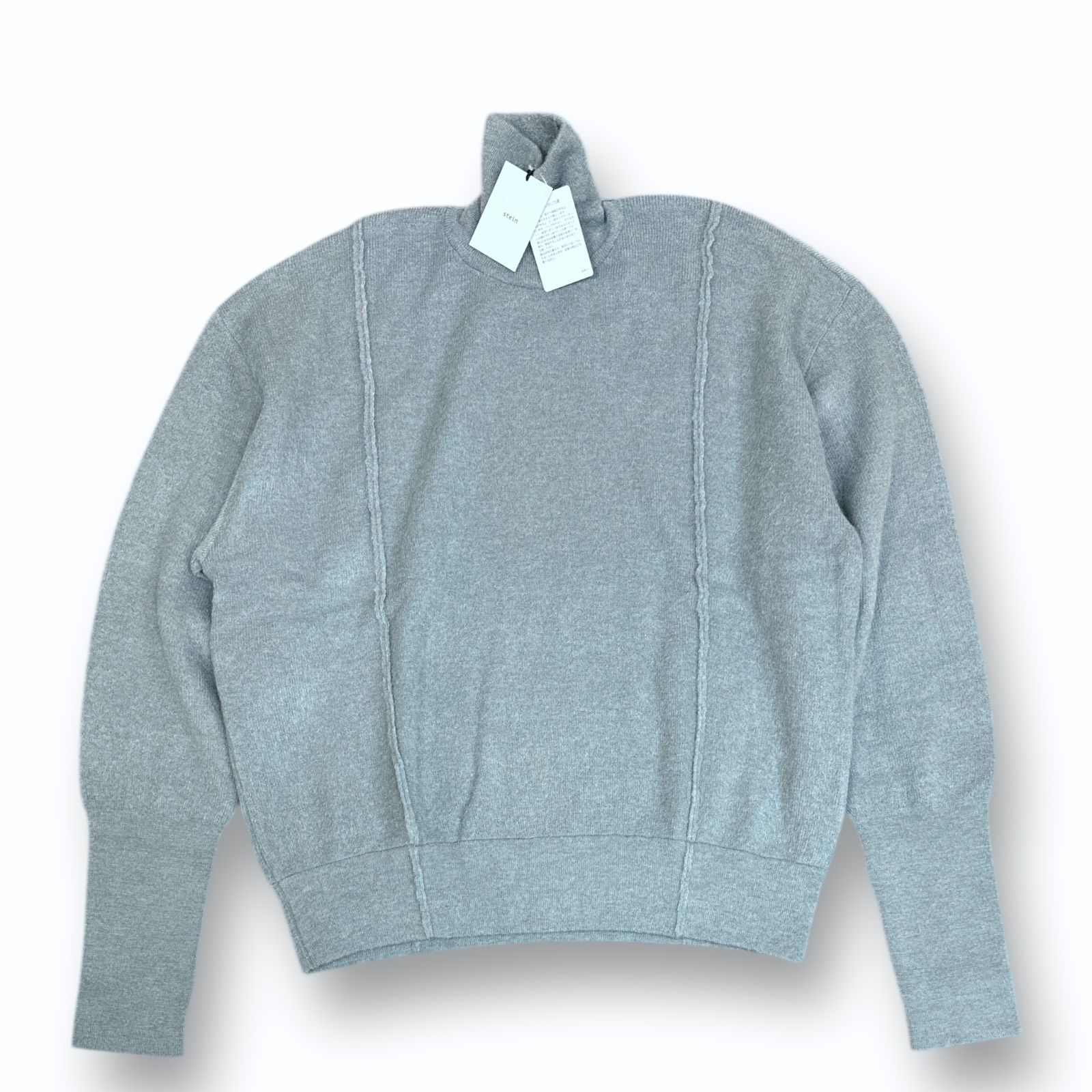 新品 定価57200円 stein EXTRA FINE KID MOHAIR TURTLE NECK LS 