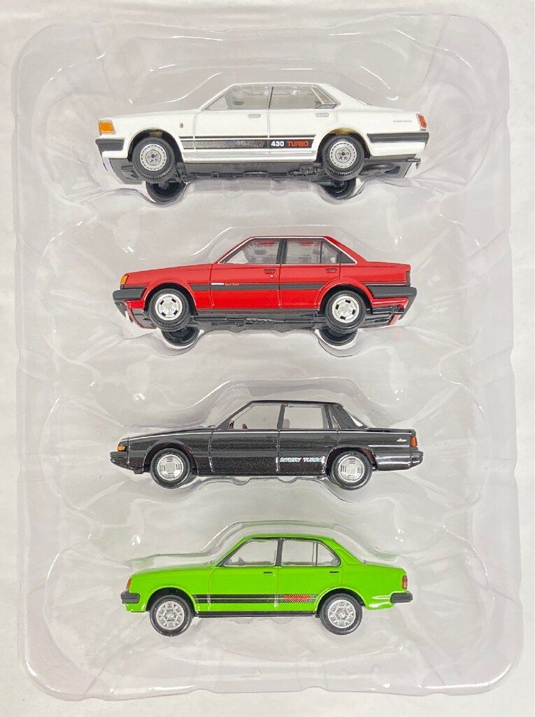 1980年代のターボ車 4MODELS