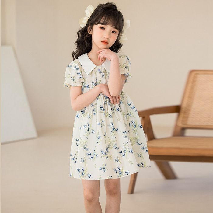 リゾートワンピース キッズ 女の子 花柄 子供ワンピース 発表会 パーティー ピアノ発表会 子供ワンピース ジュニアワンピース 結婚式 入園式 演奏会 お呼ばれ普段着 可愛い j3N7244
