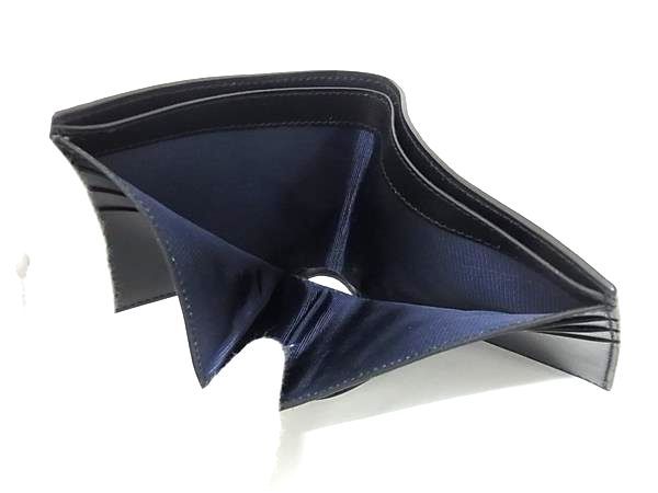 □新品同様□ Salvatore Ferragamo フェラガモ レザー 二つ折り 財布  