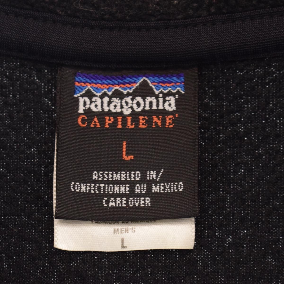 パタゴニア Patagonia CAPILENE キャプリーン ハーフジップ フリースプルオーバー メンズL /eaa361711
