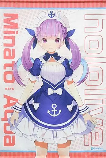 【】タペストリー 湊あくあ B2タペストリー 「バーチャルYouTuber ホロライブ」 character1 2019グッズ