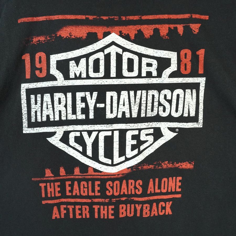 USA製ハーレーダビッドソンHarley Davidson半袖TシャツBIKE