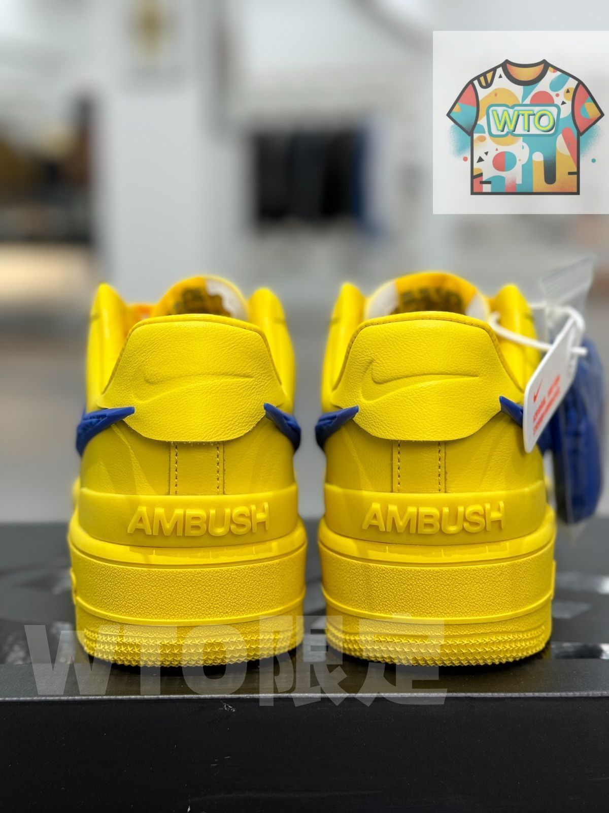NIKE✖️AMBUSH スニーカー ベージュ/イエロー NIKE✖️AMBUSH スニーカー ベージュ/イエロー