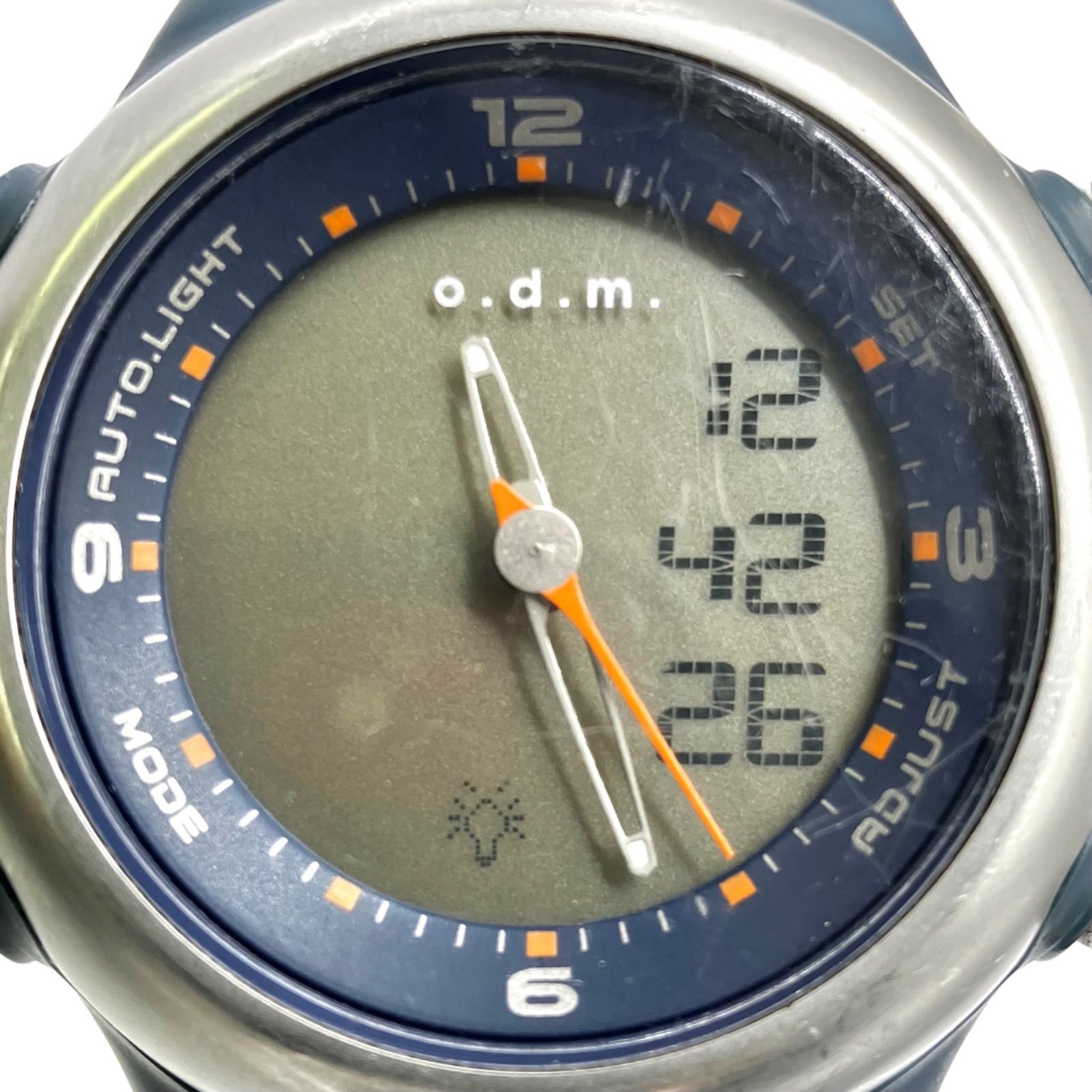 【希少品⭐️odm オーディーエム】 デジアナウォッチ　 o.d.m. design watch     640604