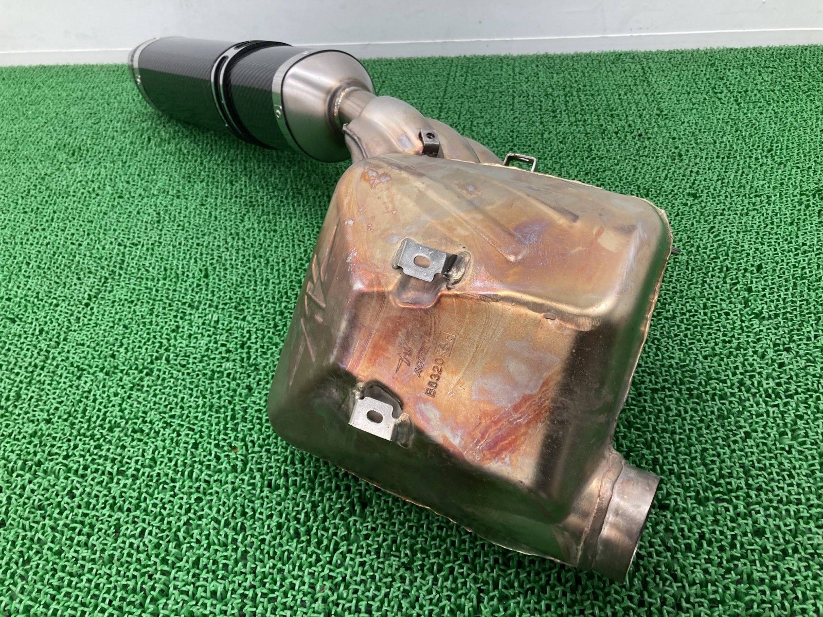 F3-800 マフラー B8319/B8320 MVアグスタ 純正 中古 バイク 部品 B8319