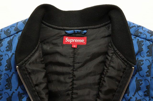 supreme ベスト 18AW シュプリーム シュプリーム SUPREME 18AW GONZ SHOP VEST PANTHER M ゴンズ