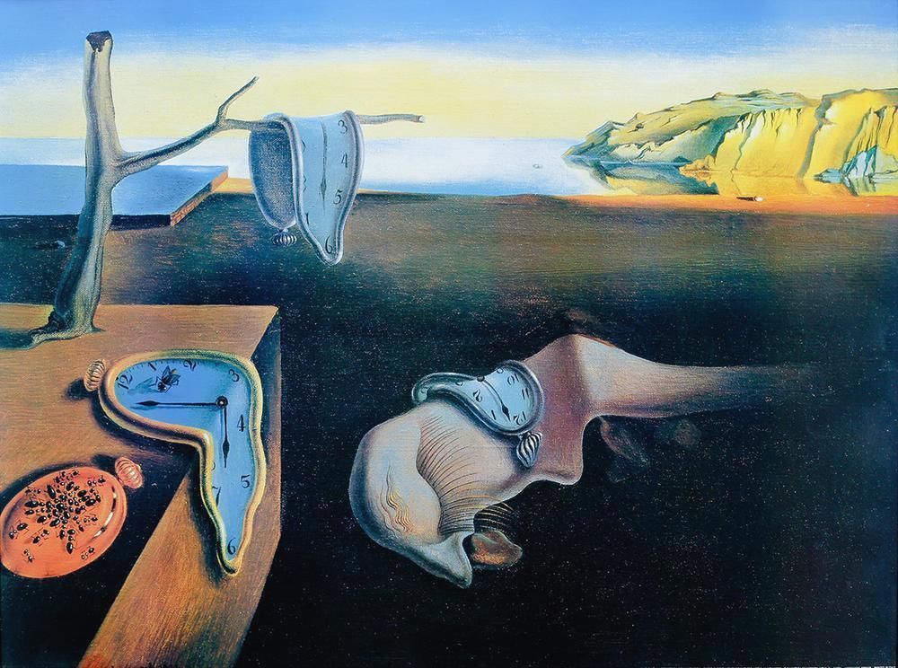 ポスター 【WISH】サルバドール・ダリ Salvador Dali「記憶の