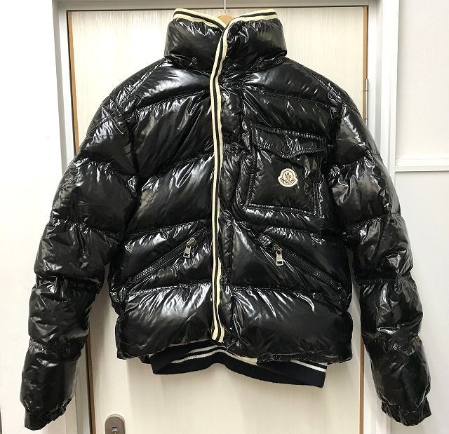 MONCLER モンクレール ダウンコート サイズ1 ブラック フードなし