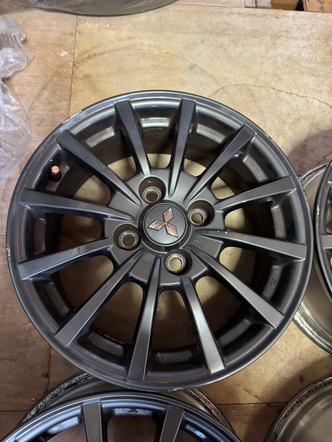 純正ホイール ミツビシ 三菱 Z27AG コルトラリーアートバージョンR 純正ホイール