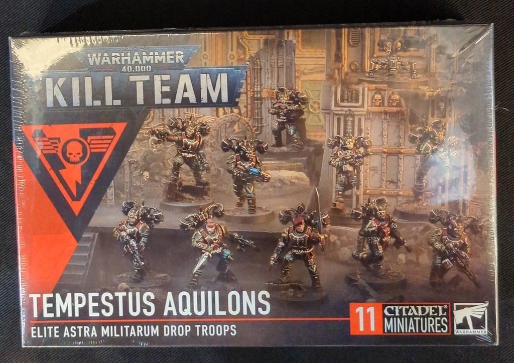 GAMESWORKSHOP WARHAMMER40000 KILL TEAM TEMPESTUS AQUILONS ELITE ASTRA MILITARUM TROOPS