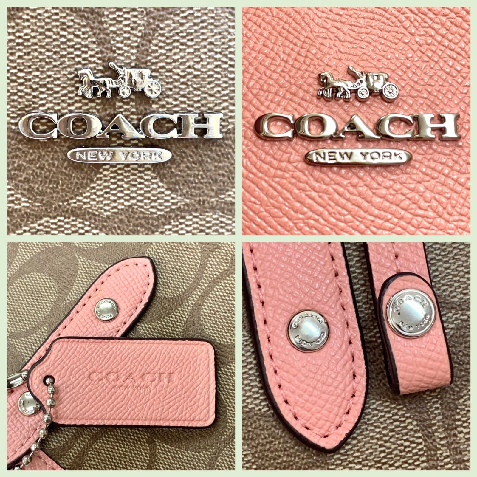 極上美品⭐️COACH コーチ】 ほぼ未使用品 ⭐️リバーシブルトート 
