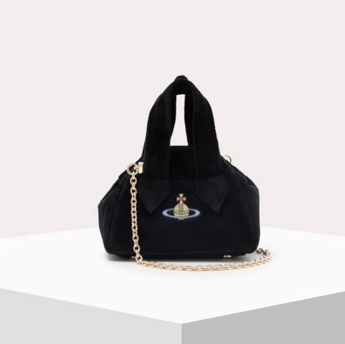 Vivienne Westwood ヴィヴィアン ウエストウッド ヤスミン ベルベット ミニ バッグ