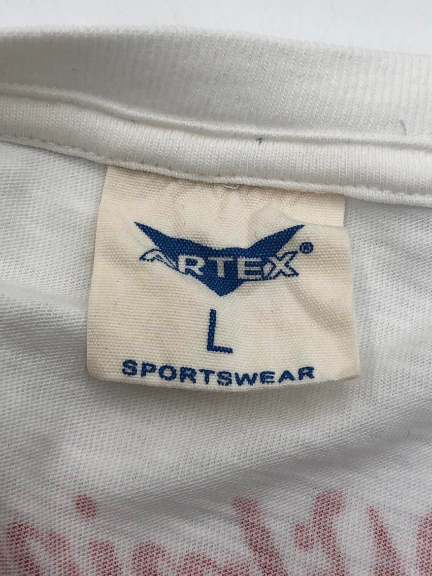 ARTEX アルテックス 綿100％ フォト ロゴ プリント Tシャツ