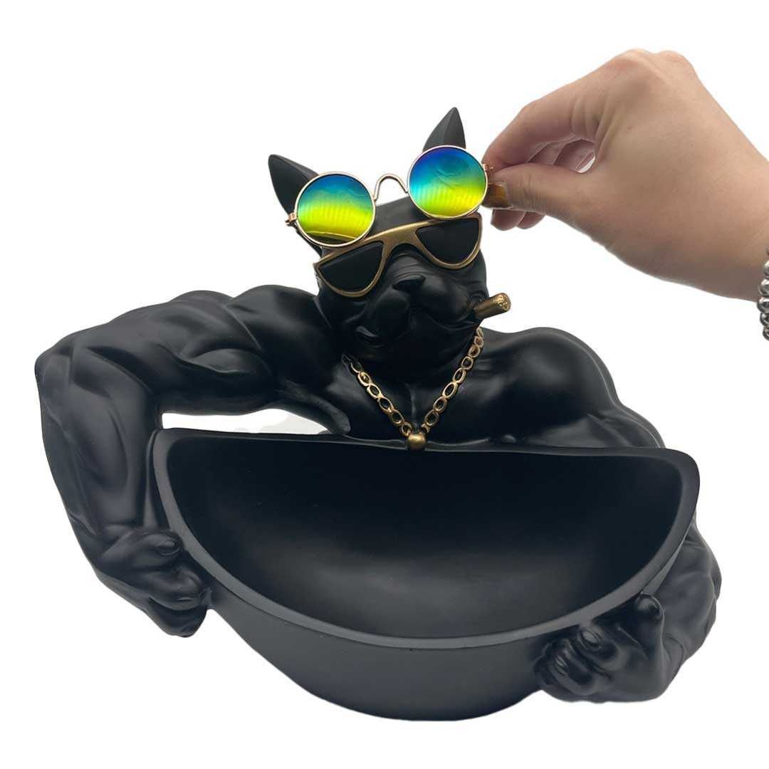 皿持ち ブラック