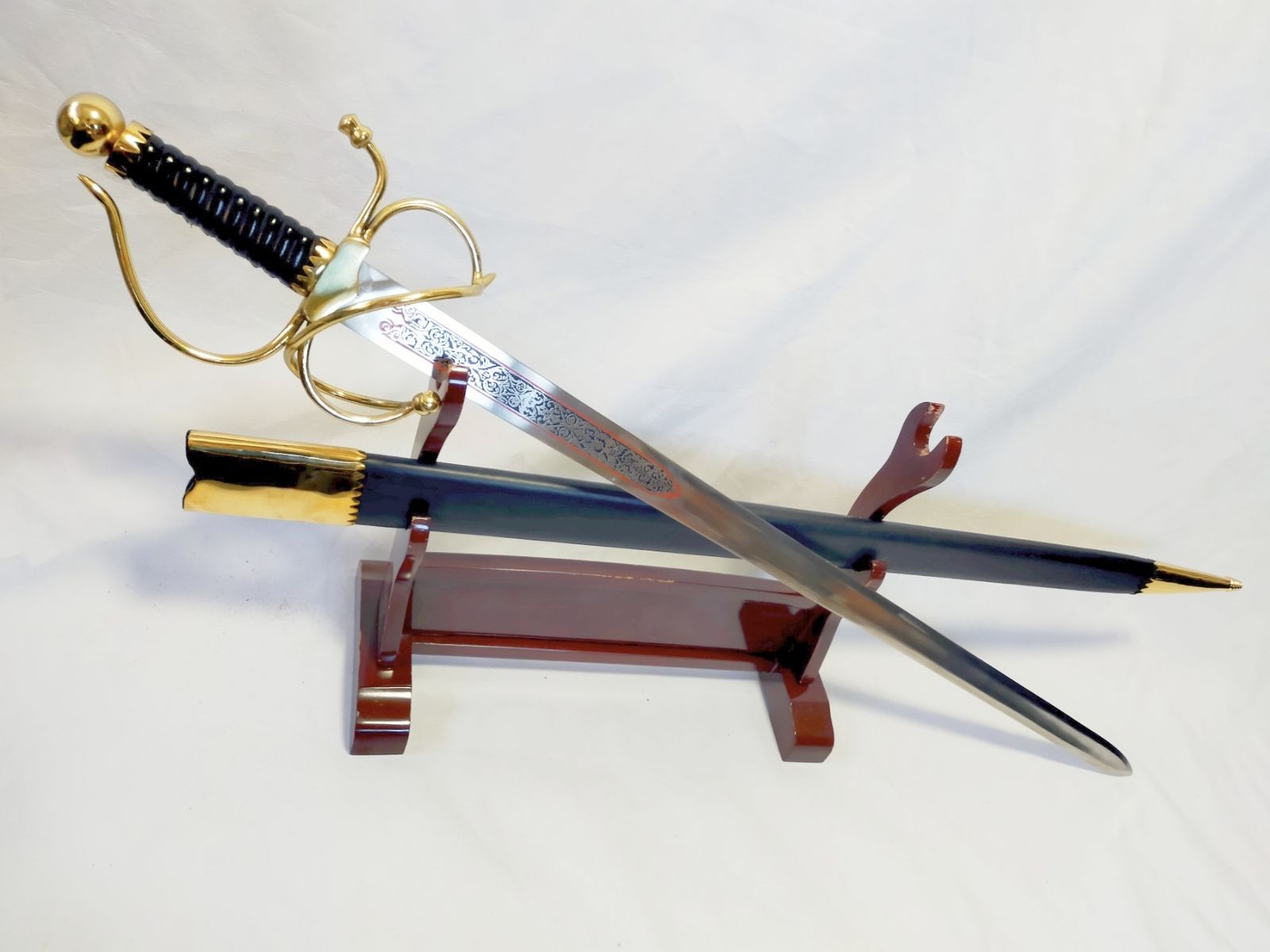 エル・シッドの剣 最高級洋剣シリーズ④ 軟質ステンレス刀身 直剣 模擬 