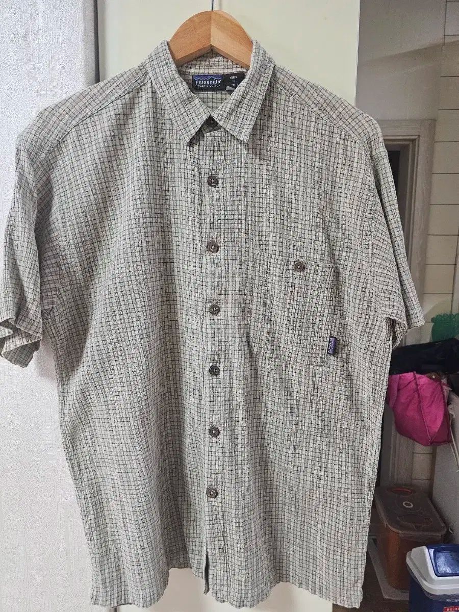 90s Patagonia オーガニックコットンシャツ パタゴニア M 良色 90s Patagonia パタゴニア オーガニックコットンシャツ M 良色