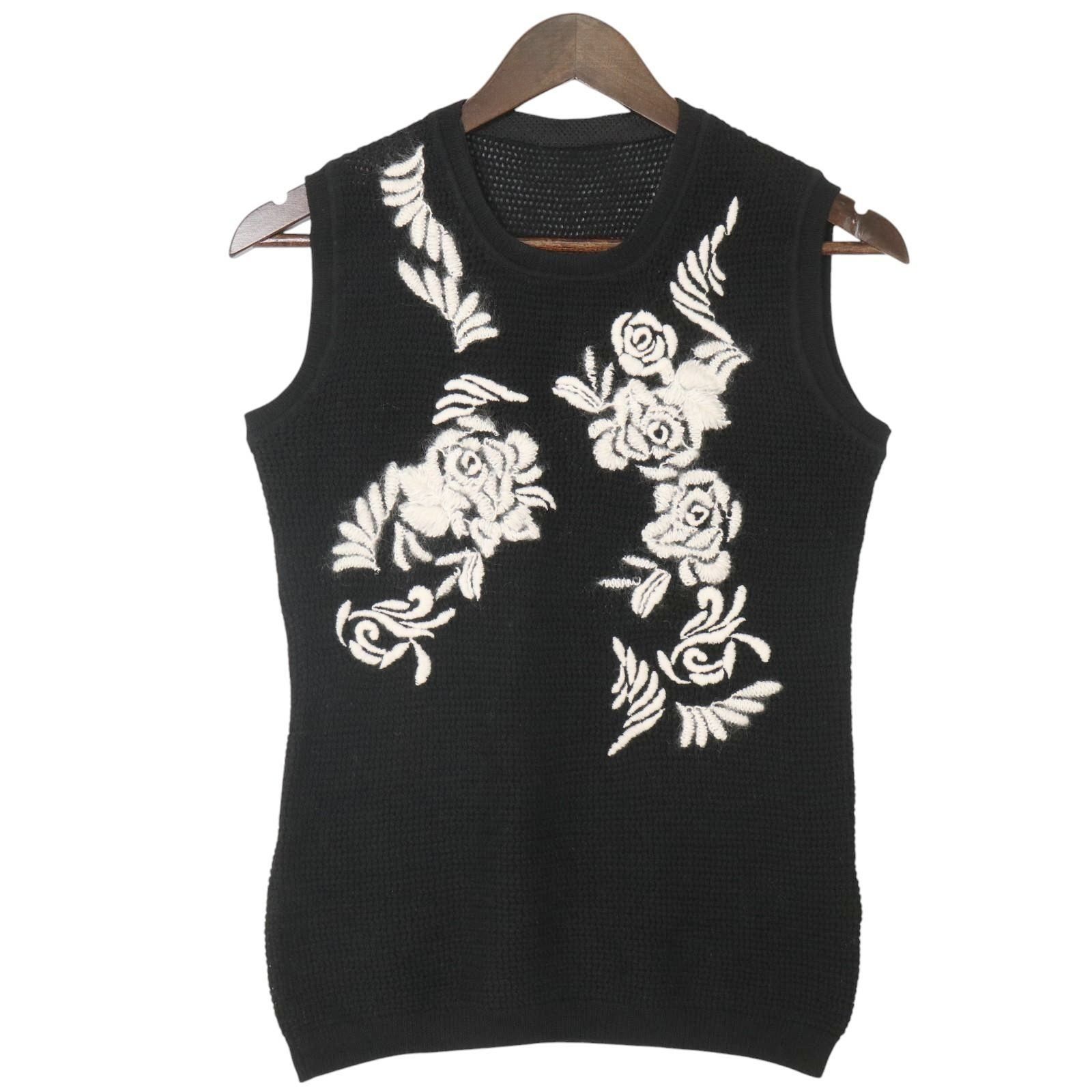 ERMANNO SCERVINO(エルマノシェルビーノ ) ノースリーブニット 