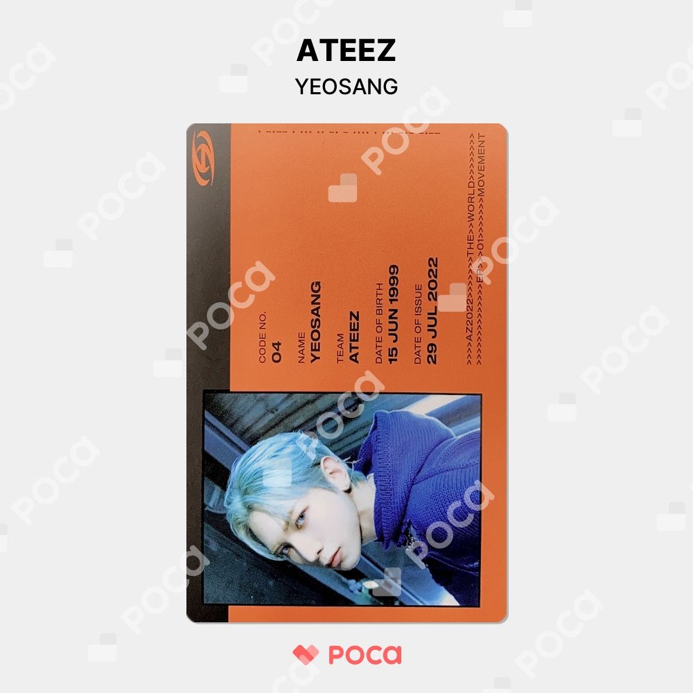 ATEEZ - ATEEZ movement kq トレカ ヨサン Amazon.co.jp: ATEEZ BREAK THE WALL トレカ ヨサン : おもちゃ