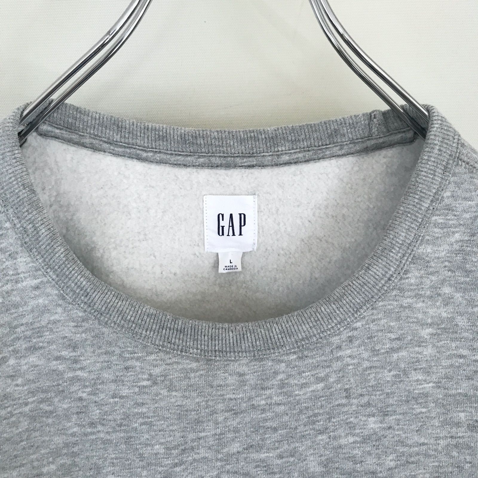 GAP ギャップ☆オリジナルアーチロゴワッペン☆裏起毛スウェット☆USAメンズL 2308A106 - メルカリ