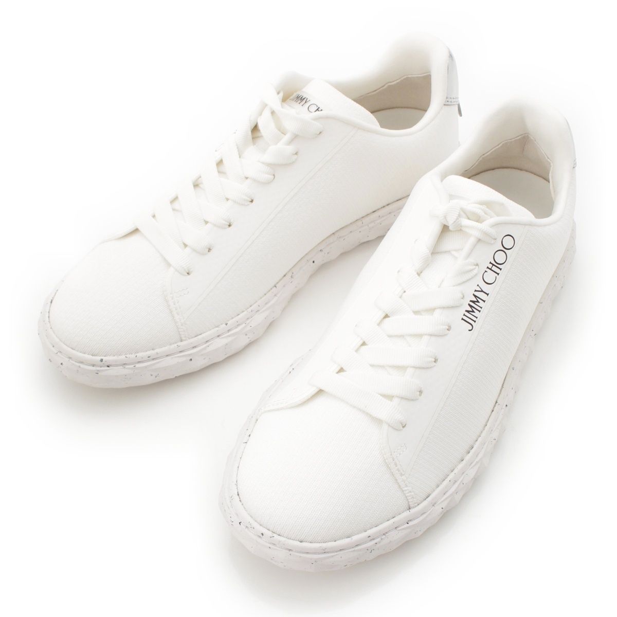 ジミーチュウ　白スニーカー39 JIMMY CHOO Jimmy Choo ジミーチュウ スニーカー DIAMOND LIGHT