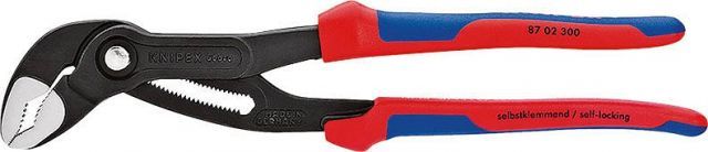 クニペックス(KNIPEX) コブラ高性能ウォーターポンププライヤー300mmコンフォートハンドル 8702-300SB