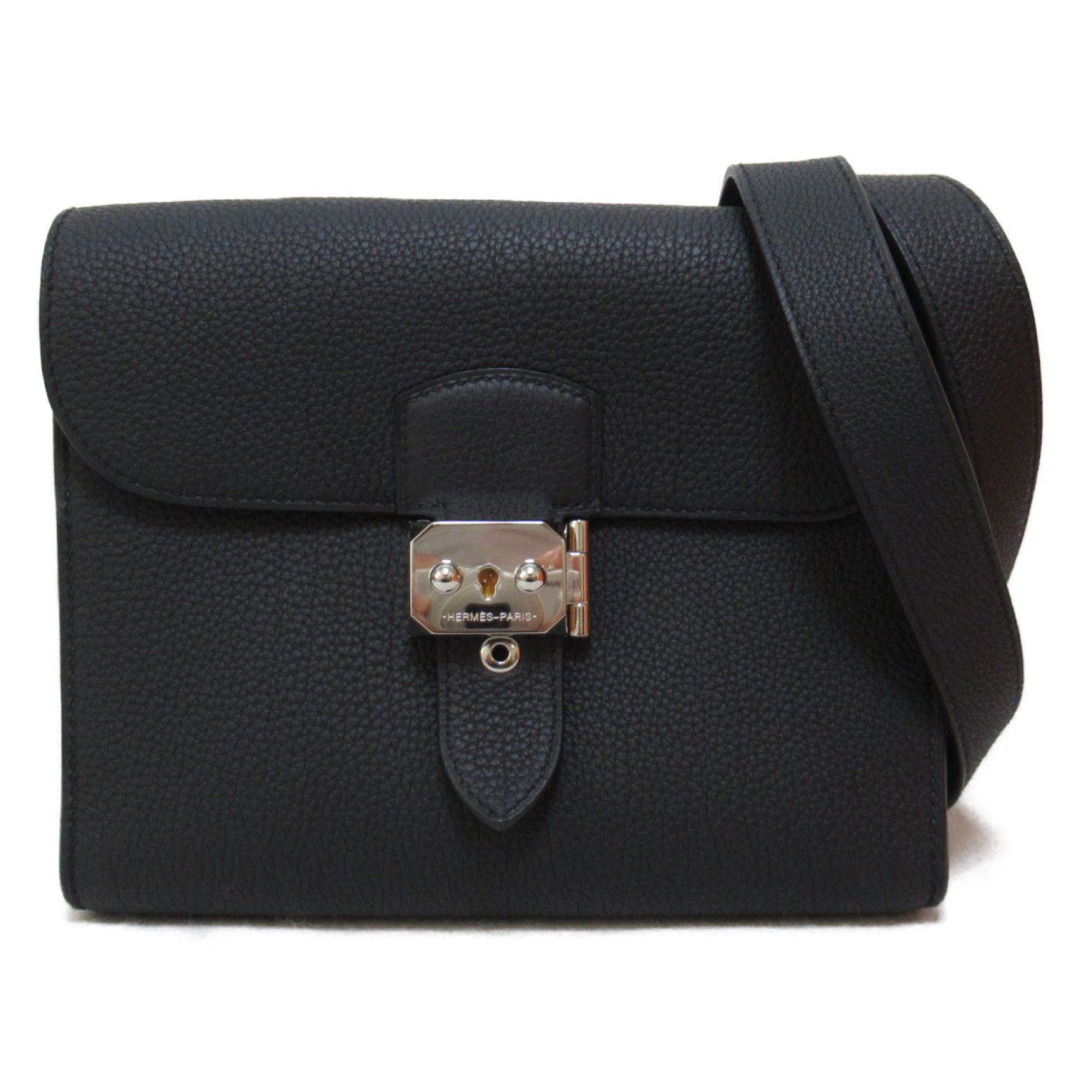 HERMES エルメスバッグ空箱 サック・ア・デペッシュ21の空箱 エルメス サックアデペッシュ21 ブラック ショルダーバッグ