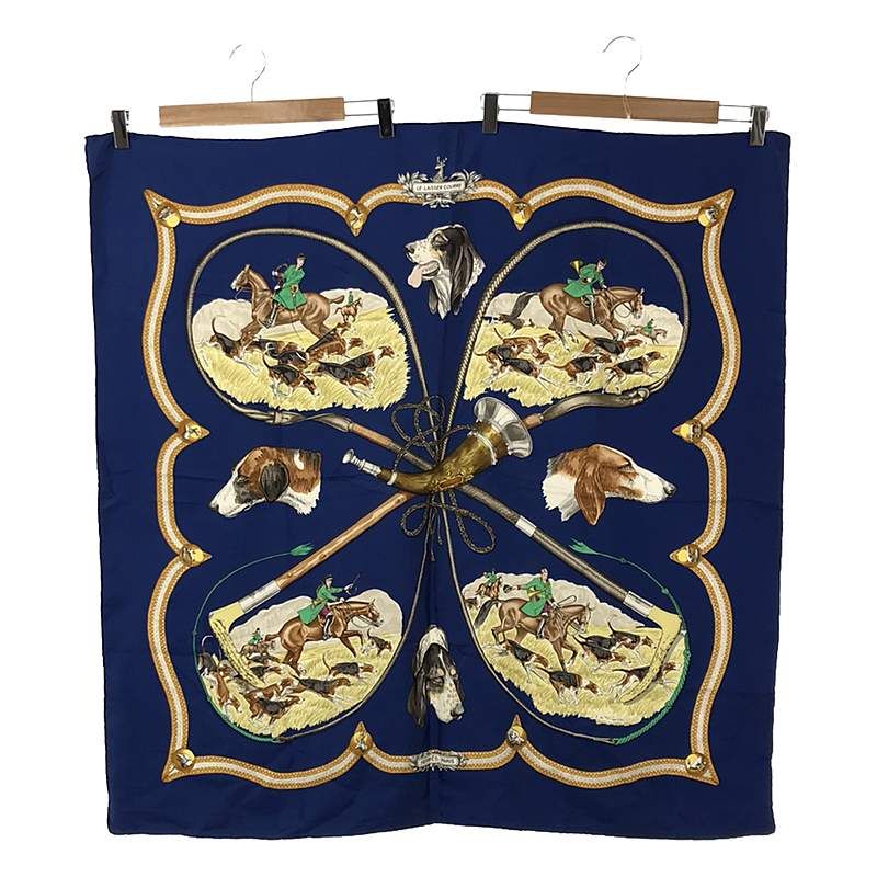 HERMES エルメス カレ90 猟犬 LE LAISSER COURRE imgrc0124419710.jpg