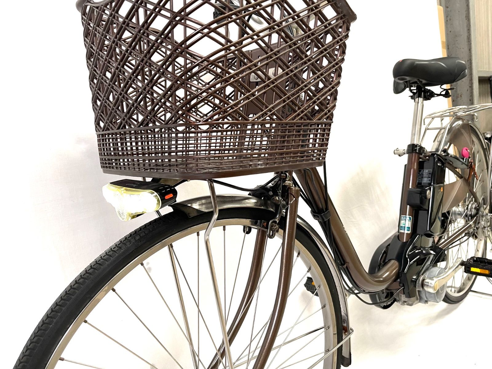 即乘 Panasonic 電動アシスト自転車 Lithium 新しいバッテリー8.9Ah ViVi DX SHIMANO 内3速 26インチ 動作 済 ZJ9645 BRIGHTFACE_UK