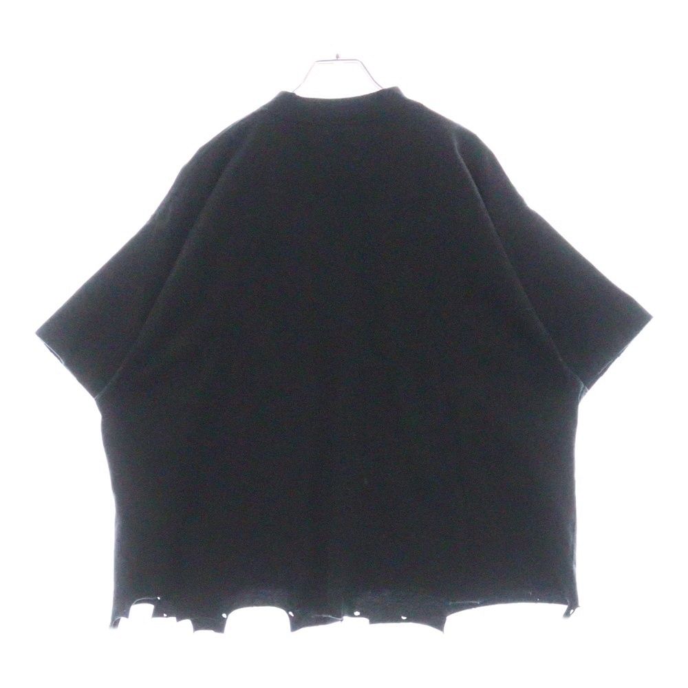 BALENCIAGA バレンシアガ デストロイ加工 キャンペーンロゴ キャップ