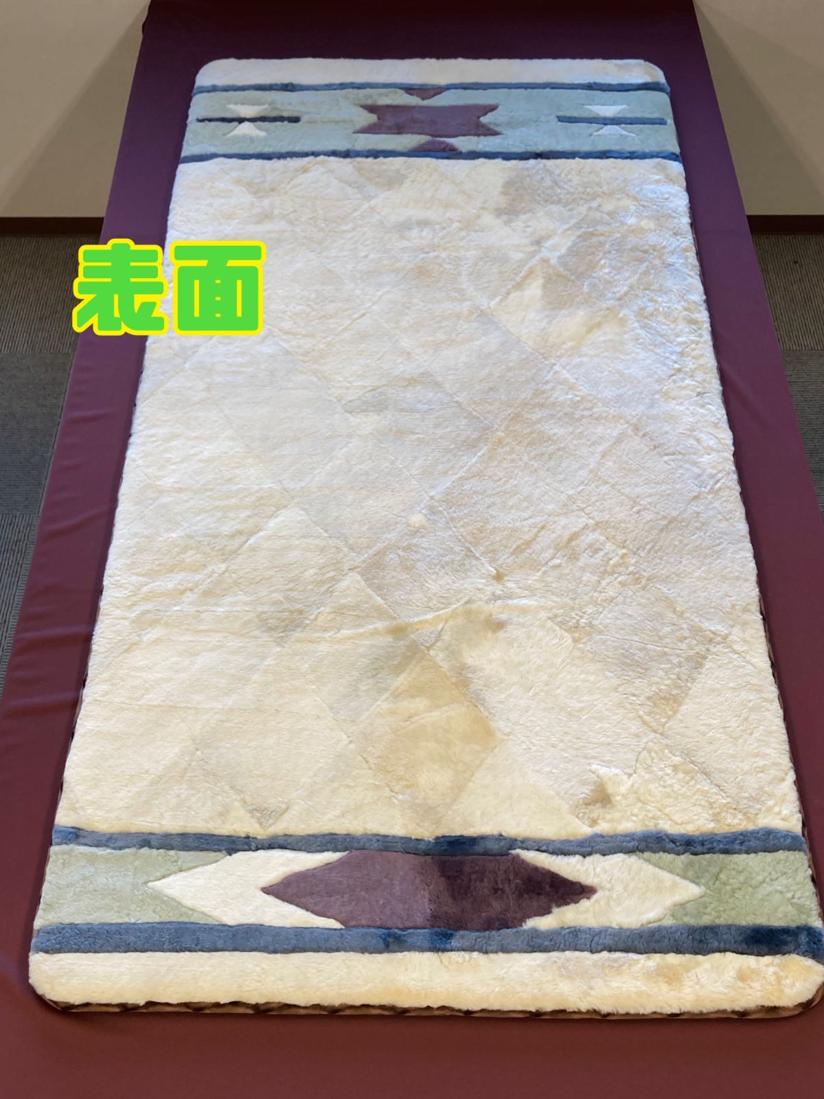 9 暖かい ムートンマット シーツ シングル 厚さ4 5 cm