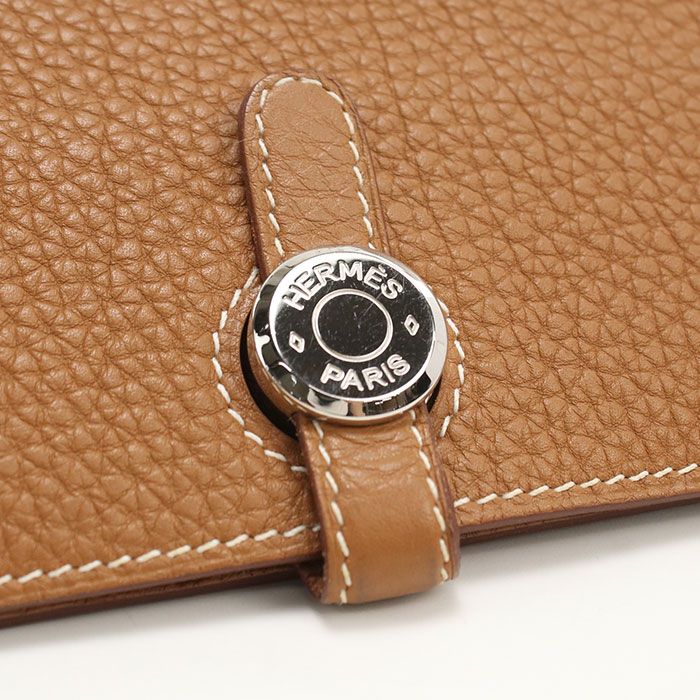 ❣️エルメス❣️HERMES✨ドゴン✨長財布‼️刻印あり エルメス HERMES ドゴン トゴ 2021年製 A刻印 長財布 レザー