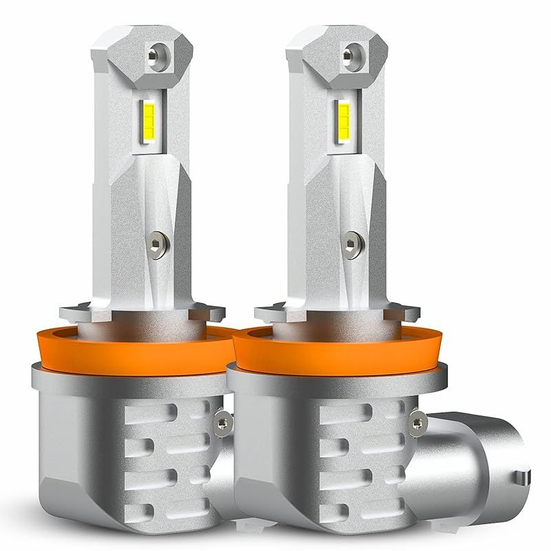 OXILAM H11 H8 H9 H16 LEDヘッドライト H8フォグランプ led h11 車検対応 h8 led ファンレス h11 led ヘッドライト hi/lo 爆光 4倍明るさアップ 15W*2 6000K 高光効LEDチップ搭載 車/バイク用 