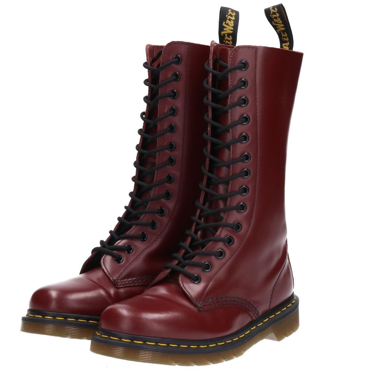 古着 ドクターマーチン Dr.Martens 14ホールブーツ US7 メンズ25.0cm