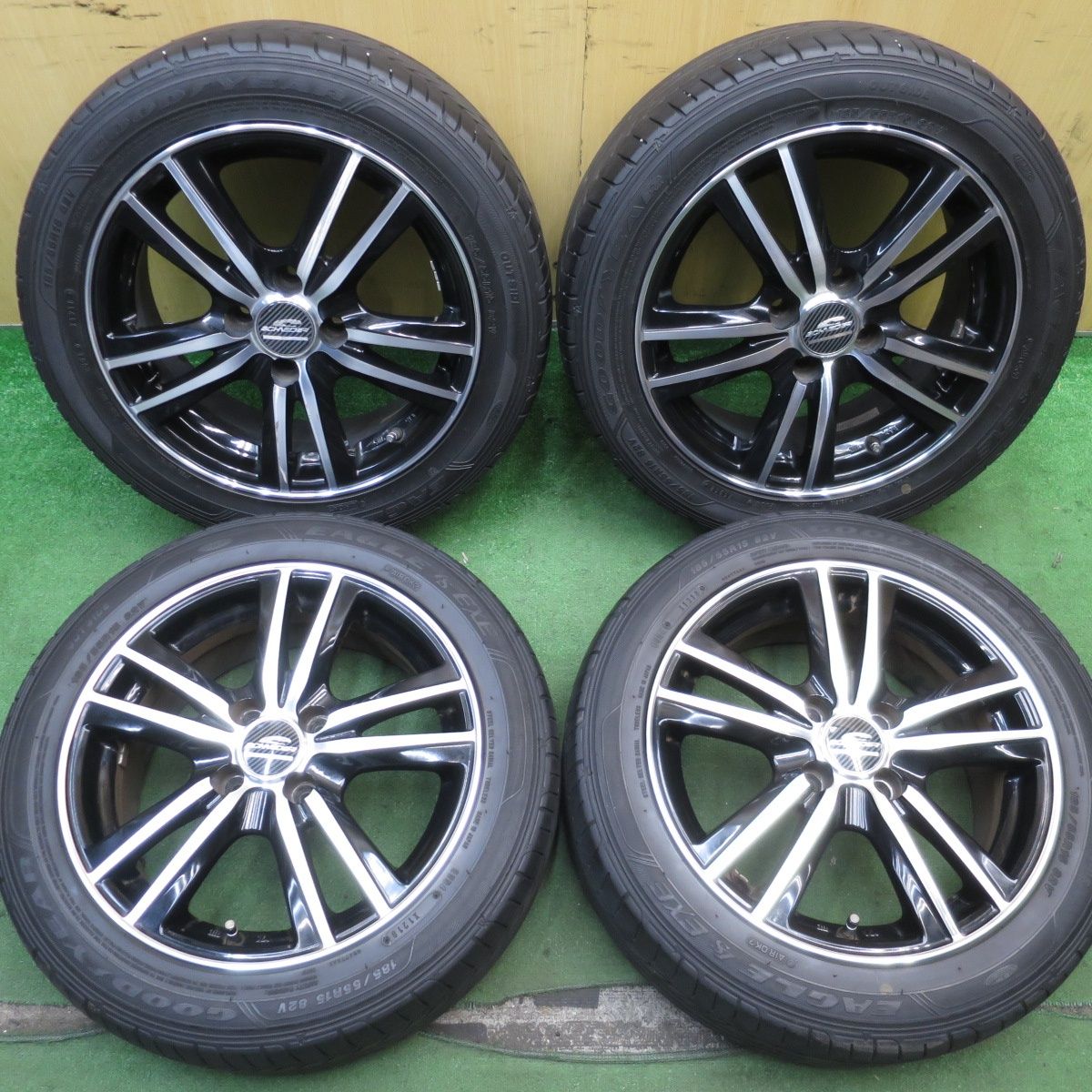 4本価格☆185/55R15 グッドイヤー イーグル LS EXE SCHNEIDER
