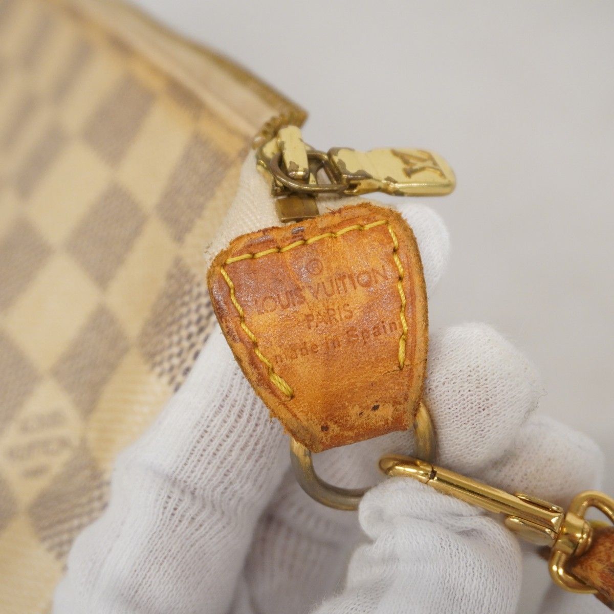 5ic3151-h】ルイヴィトン ポーチ ダミエ・アズール ポシェットアクセ  