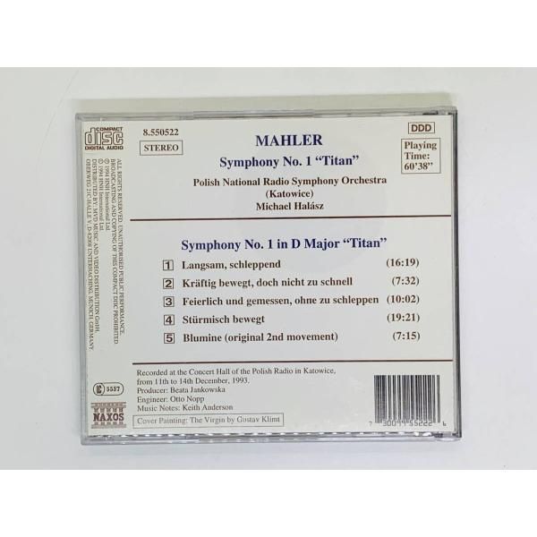 その他 Mahler: Titan [CD] Gustav Mahler, Manfred Honeck, Pittsburgh Symphony Orchestra