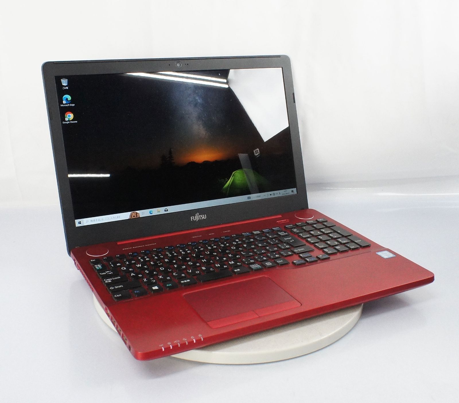 15.6インチ 富士通 LIFEBOOK AH53/A3 FMVA53A3RG/Core i7 6700HQ 2.6GHz/メモリ16GB/SSD500GB/Windows10 ノート PC パソコン テンキー fujitsu レッド M-R062601