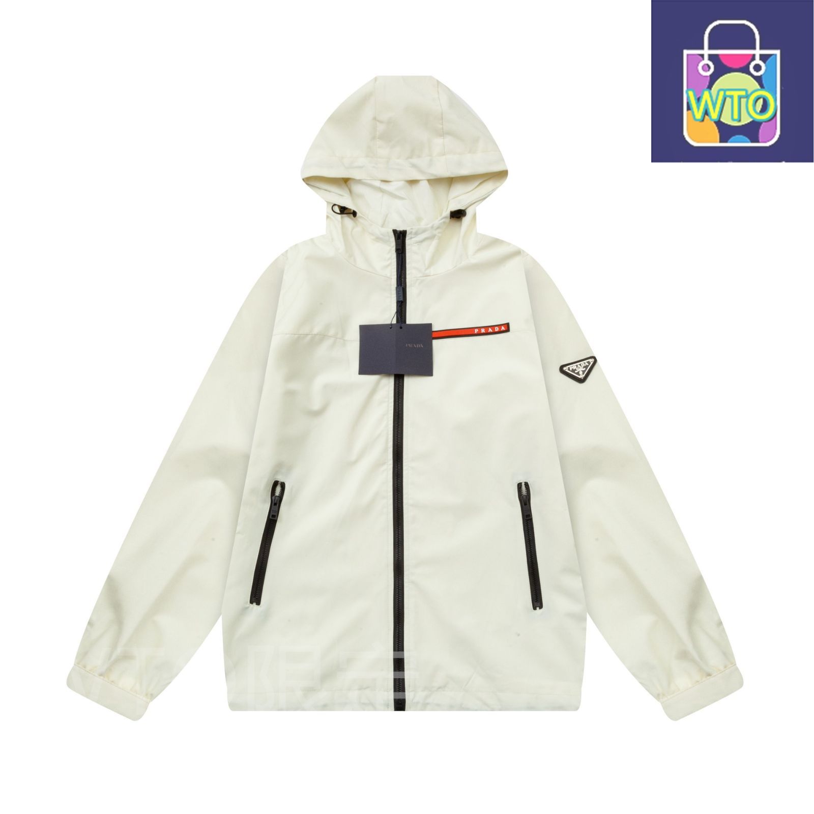 PRADA◎トライアングルロゴ フーディー UJL84ASWMO11OQ 楽天市場】プラダ PRADA ウールブレンドフーディー