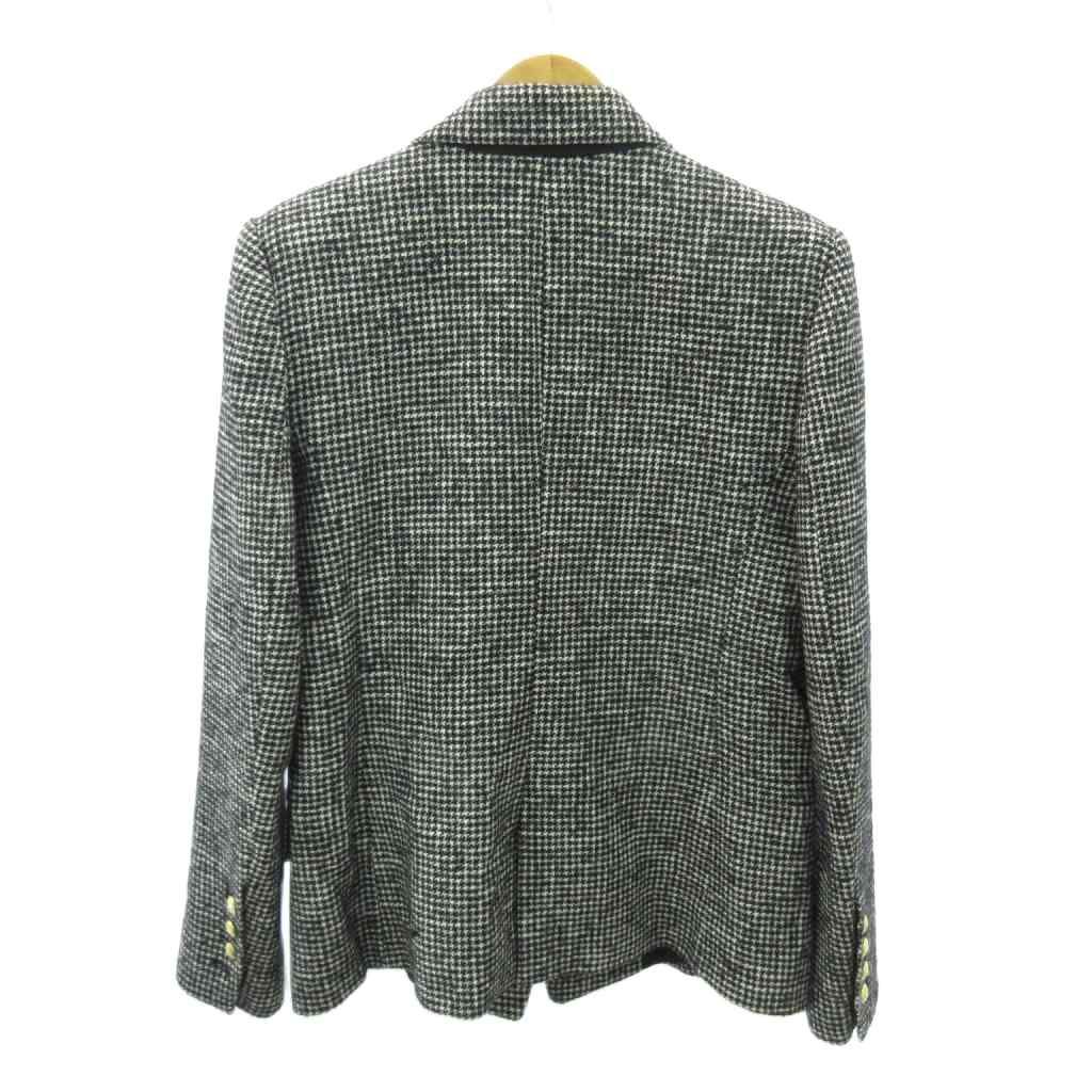 CHANEL テーラードジャケット ハウンドトゥース シャネル ジャケット CHANEL Jacket【正規品・専門店】シャネル