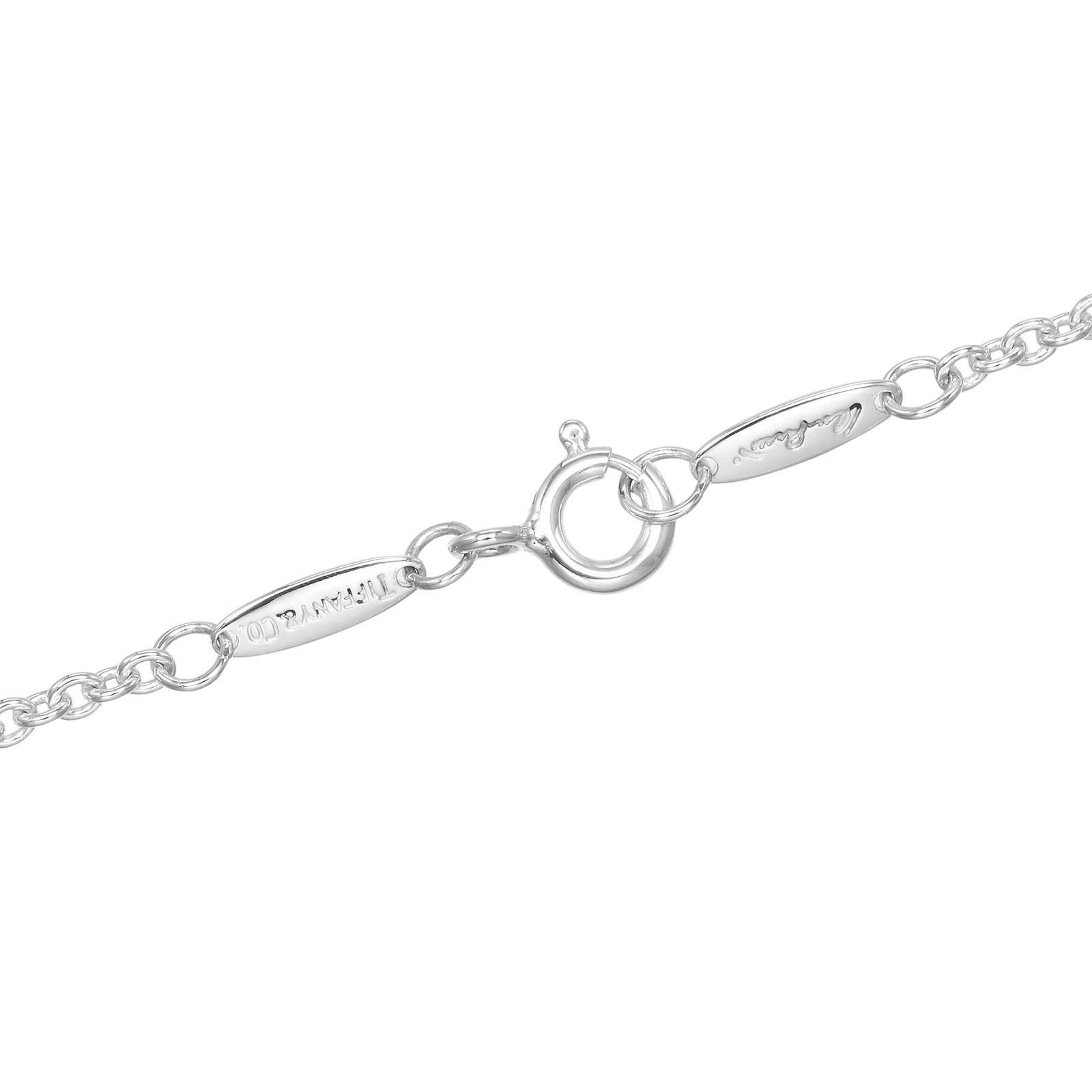 TIFFANY&Co.】ティファニー オープンハート ラリアット シルバー925