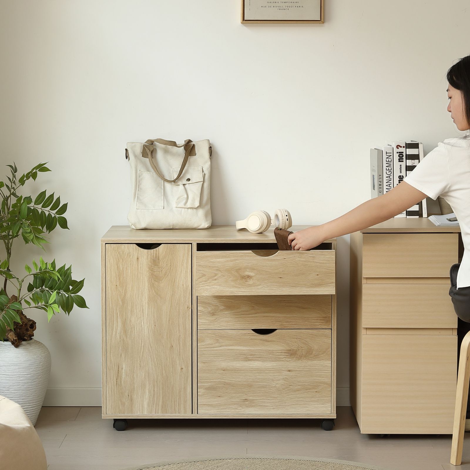 キャビネット幅80 北欧