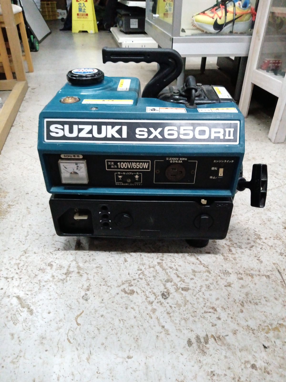 SUZUKI 発電機 SX650RⅡ 60Hz エンジン始動OK 小型発電機 SUZUKI 発電機 SX650RⅡ 60Hz エンジン始動OK 小型発電機 スズキ